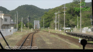 江津駅三江線分岐