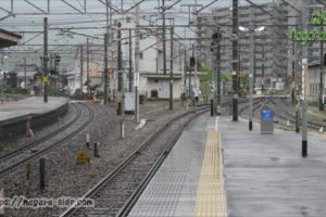 山陽本線と呉線が分岐する海田市駅