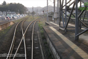 山陰本線の宍道駅から分岐する木次線