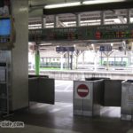 米子駅の改札（自動化前）