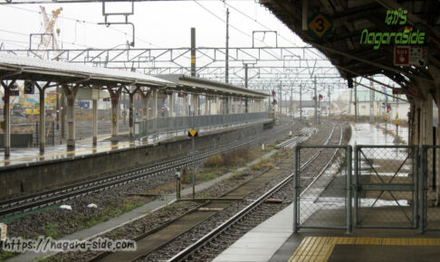 敦賀駅の４番のりば
