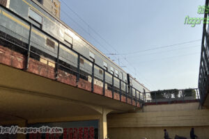 中国鉄路の多くはアンダーパス