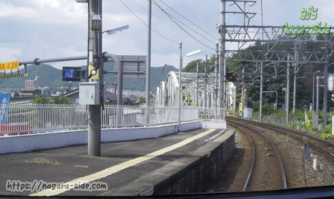 犬山遊園駅から望む犬山橋