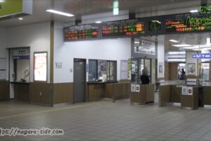 自動改札化される前の福知山駅の改札